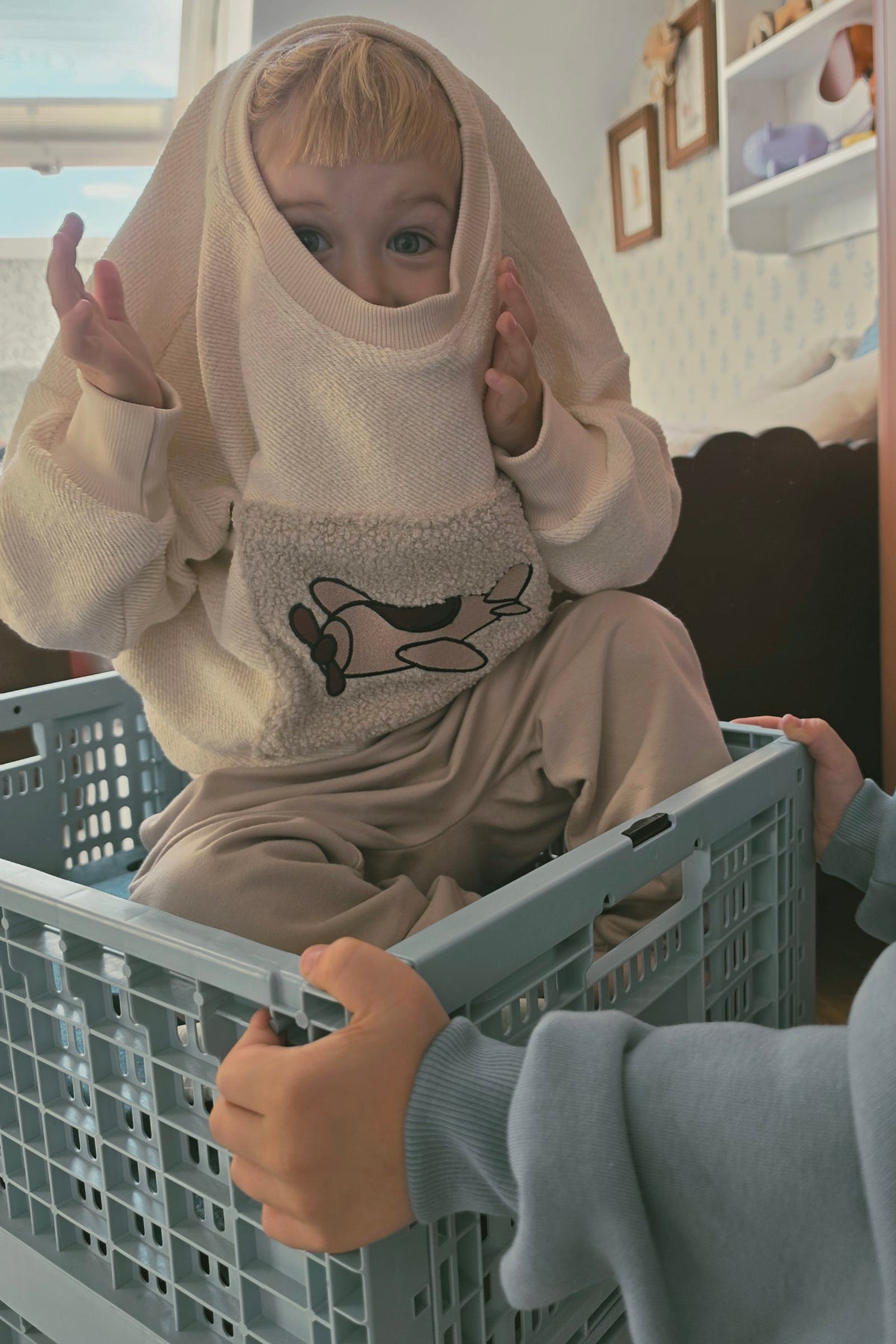 Bluza raglanowa dziecięca Samolot – DEAR SOPHIE – ujęcie 7