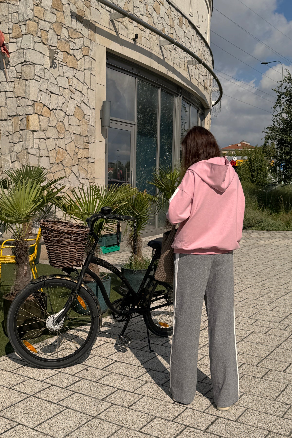Damska bluza z kapturem Hush Pink – ujęcie 11
