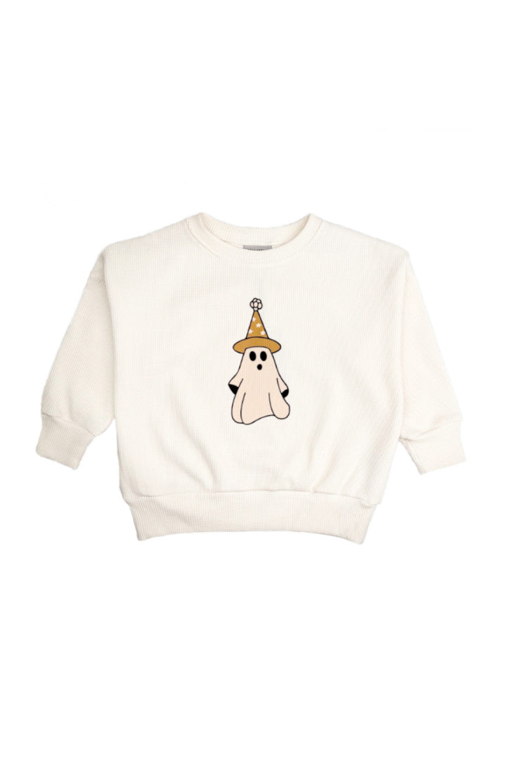 Bluza dziecięca oversize Duszek Wafelkowa – DEAR SOPHIE