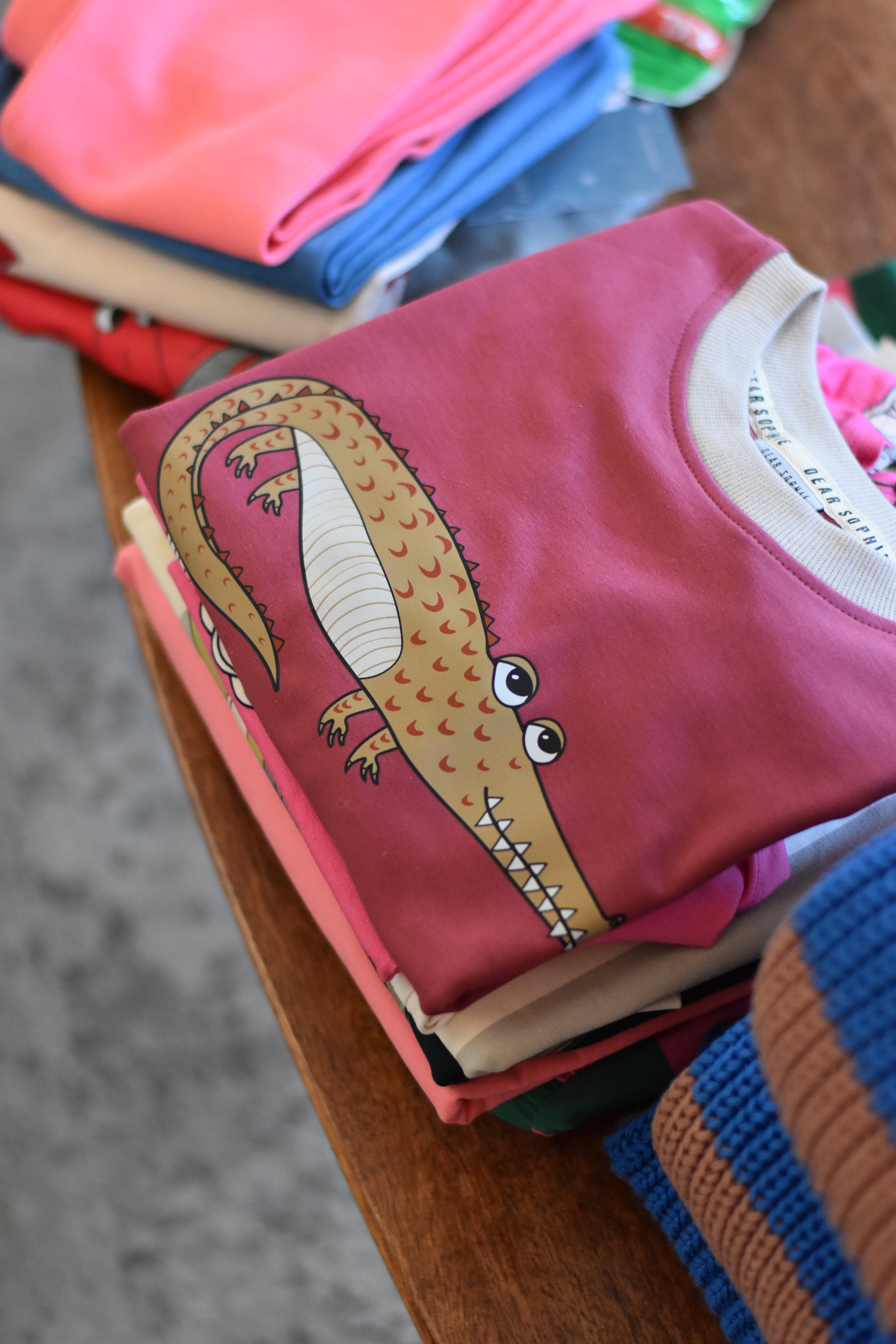 Bluza dresowa dziecięca Krokodyl – ujęcie 2