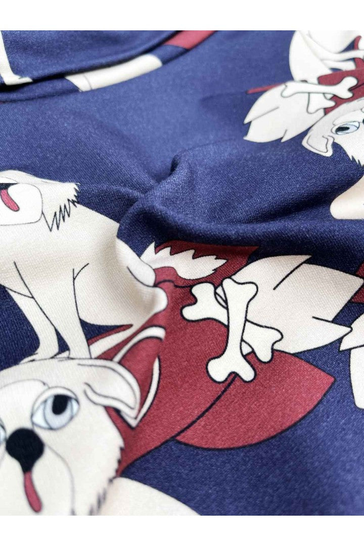 Bluza dziecięca z kominem Kosmopies Granat – ujęcie 3
