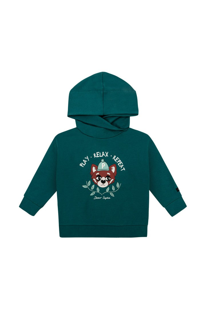 Bluza z kapturem na zamek dziecięca Panda – DEAR SOPHIE