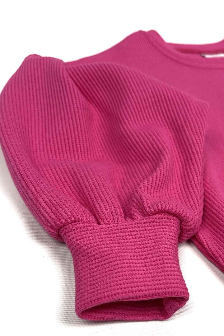 Bluza bufiasta dziecięca Planeta Wafelek – ujęcie 6