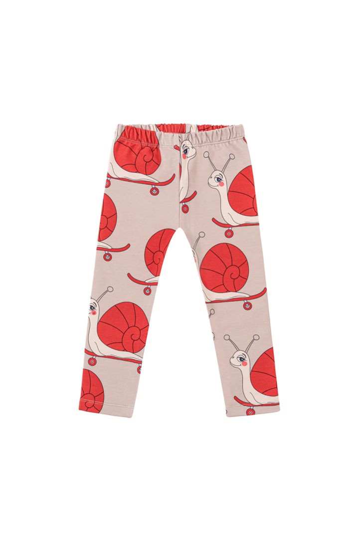 Legginsy dziecięce Ślimak Jasny – DEAR SOPHIE