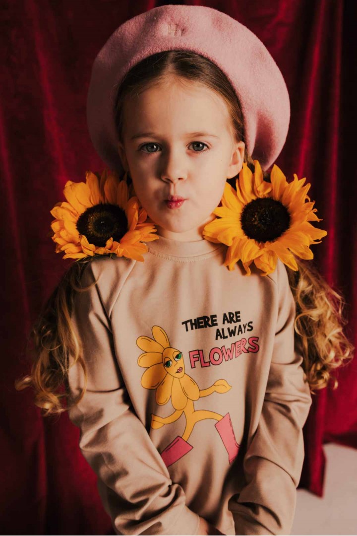 Bluza dziecięca slim Wędrowiec Beż – ujęcie 2