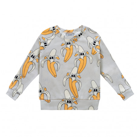 BANAN SZARY LONGSLEEVE