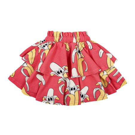 BANANA PINK WAVE SKIRT