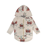 PANDA JASNA BLUZA Z KAPTUREM