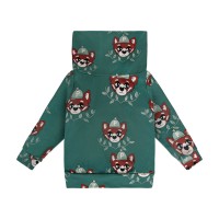 PANDA GREEN SNOOD SWEATSHIRT