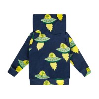 UFO NAVY SNOOD SWEATSHIRT