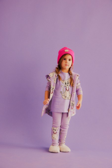 JOGINEK FIOLET BLUZA Z KAPTUREM