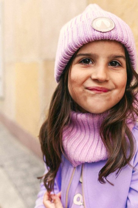 FIOLETOWY ZESTAW MERINO