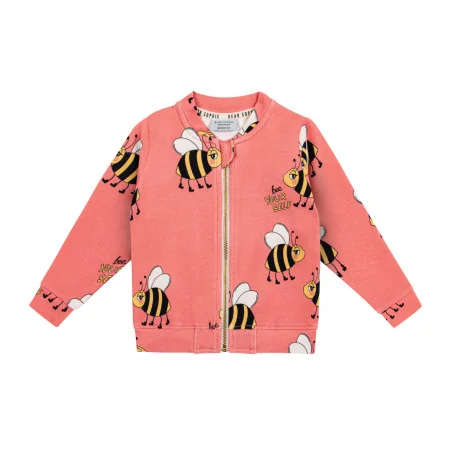 BEE CORAL BOMBER JACKET