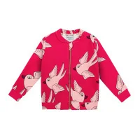 SWALLOW RED BOMBER JACKET