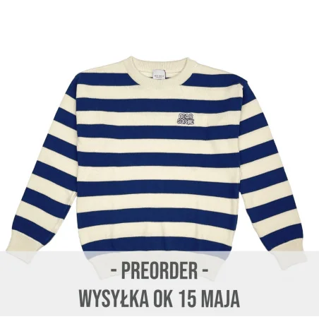 NAVY STRIPES SWEATER "FOR HER"