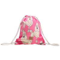 PUDEL RÓŻOWY PLECAKO-WOREK