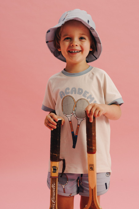 TENNIS ECRU T-SHIRT