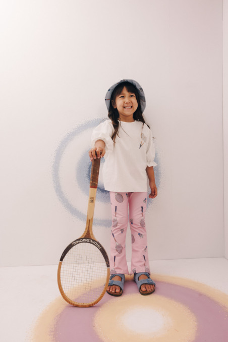 TENNIS FRILL SHIRT