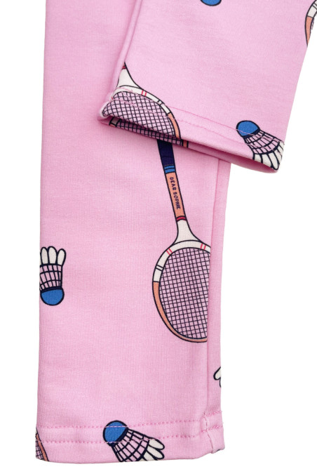 TENIS RÓŻOWY LEGGINSY