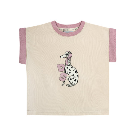 DALMATYŃCZYK ECRU T-SHIRT