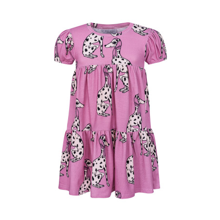 DALMATIAN PINK PUFF DRESS