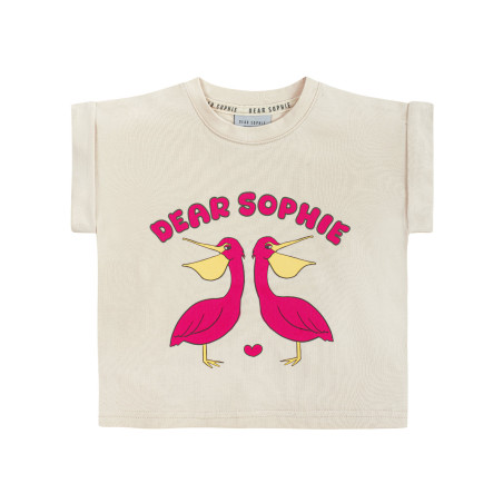 PELICAN ECRU T-SHIRT