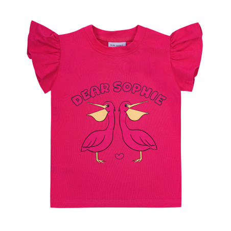 PELICAN PINK FRILL TANK
