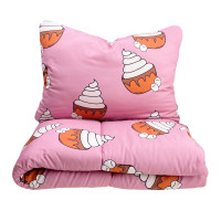 CHOCOLATE FILLED BEDDING SET