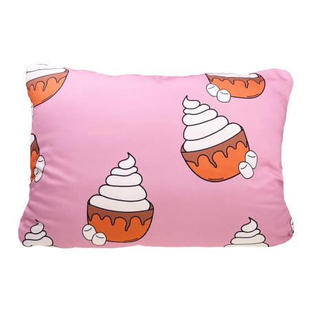 CHOCOLATE PINK PILLOW