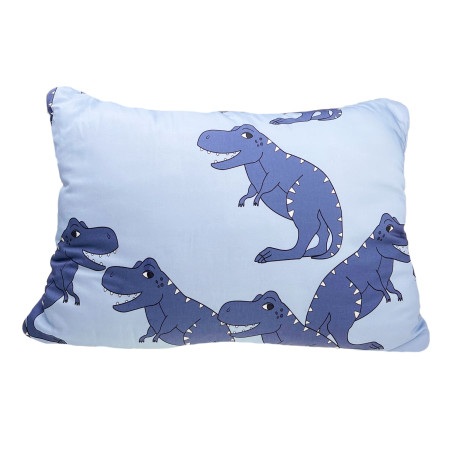 T-REX BLUE PILLOW