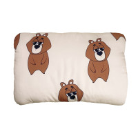 BEAR BEIGE FLAT PILLOW
