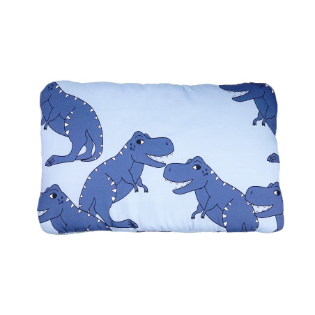 T-REX BLUE FLAT PILLOW