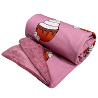 CHOCOLATE PINK BLANKET