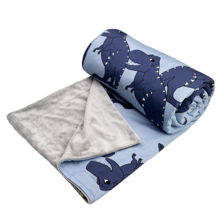 T-REX BLUE BLANKET