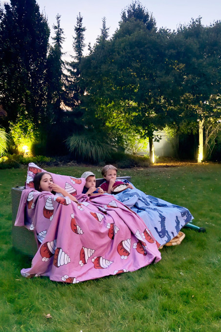 CHOCOLATE PINK BLANKET