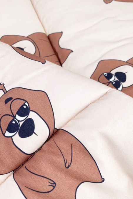 BEAR FILLED BEDDING SET