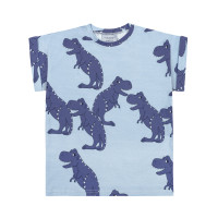T-REX NIEBIESKI T-SHIRT