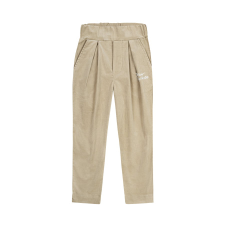 BEIGE CORDUROY PANTS