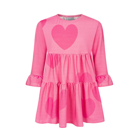 HEARTS PINK SPINNING DRESS