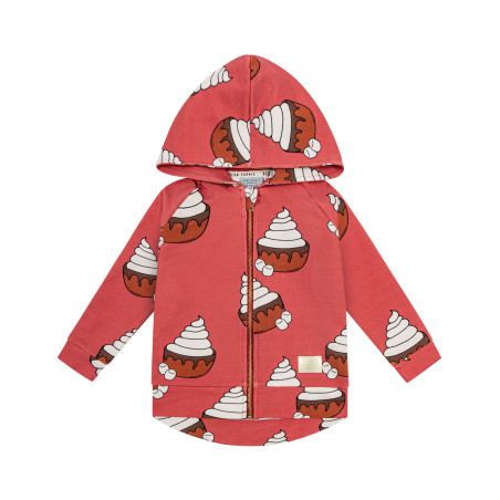 CHOCOLATE RED BRICK HOODIE