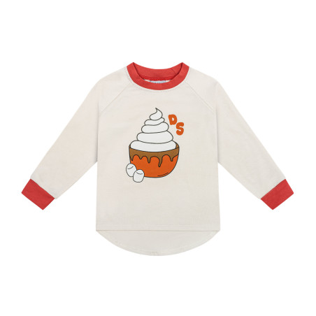 GORĄCA CZEKOLADA ECRU LONGSLEEVE