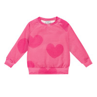 HEARTS PINK PYJAMAS TOP