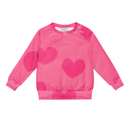 HEARTS PINK PYJAMAS TOP