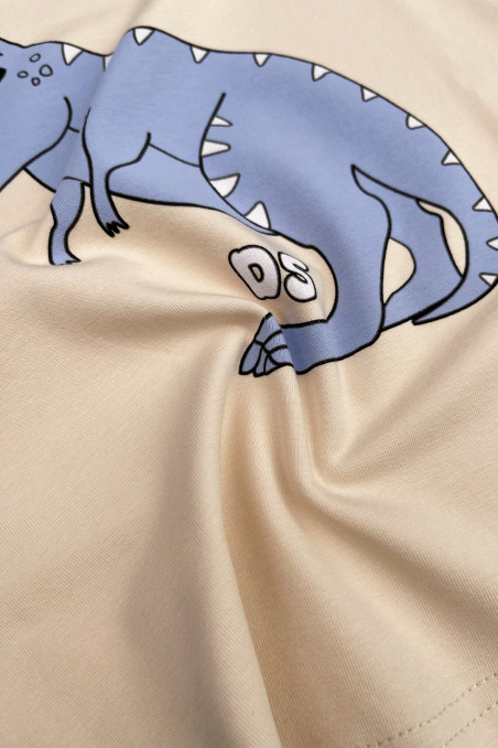 T-REX ECRU LONGSLEEVE
