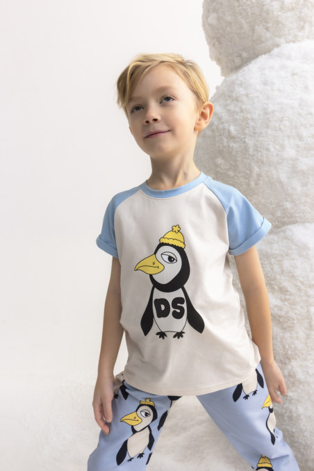 PINGWIN OFF-WHITE T-SHIRT