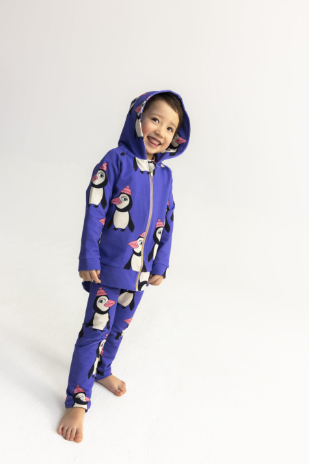 PINGWIN FIOLETOWY LEGGINSY