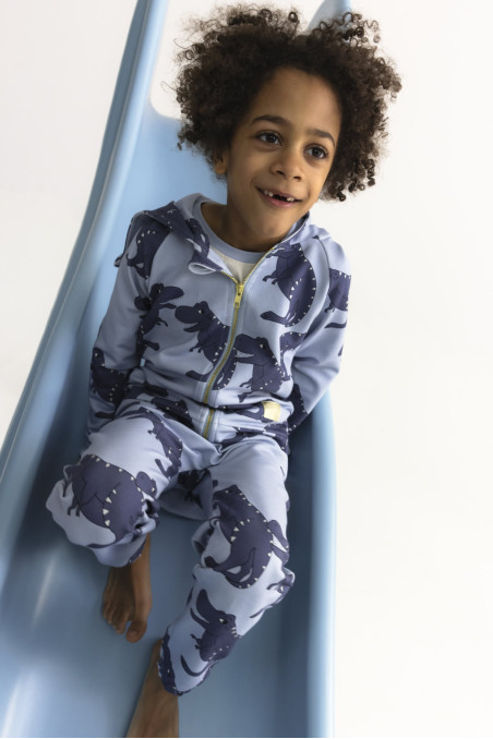 T-REX BLUE HOODIE