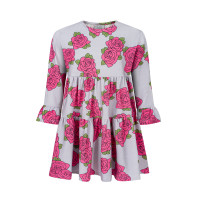 ROSES VIOLET SPINNING DRESS