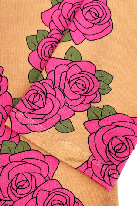 ROSES ORANGE LEGGINGS