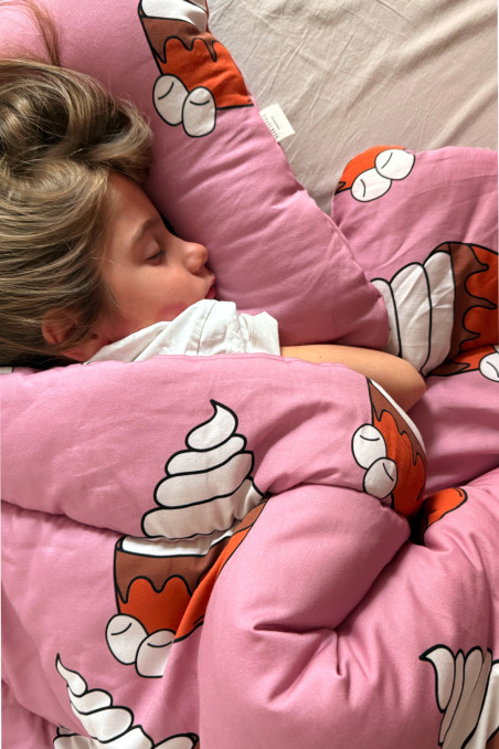 CHOCOLATE PINK PILLOW